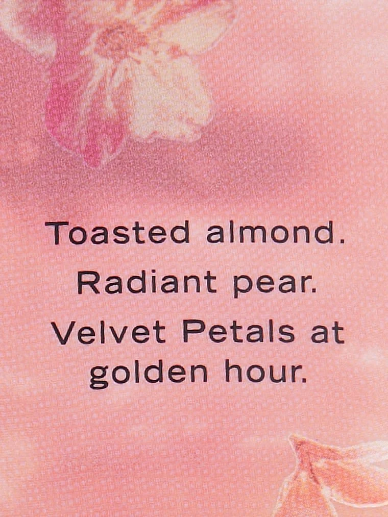 Velvet Petals Golden Vücut Losyonu arka görünüm