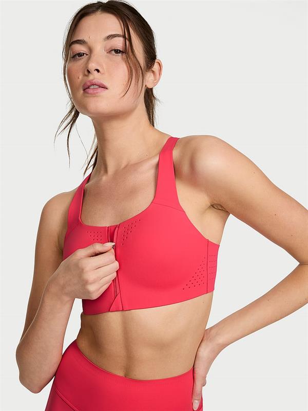 Yeni Stil! Featherweight Max Önden Fermuarli Sporcu Sütyeni