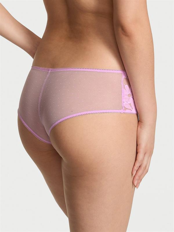 Pink Wink Işıltılı Dantelli Askili Cheeky Kulot