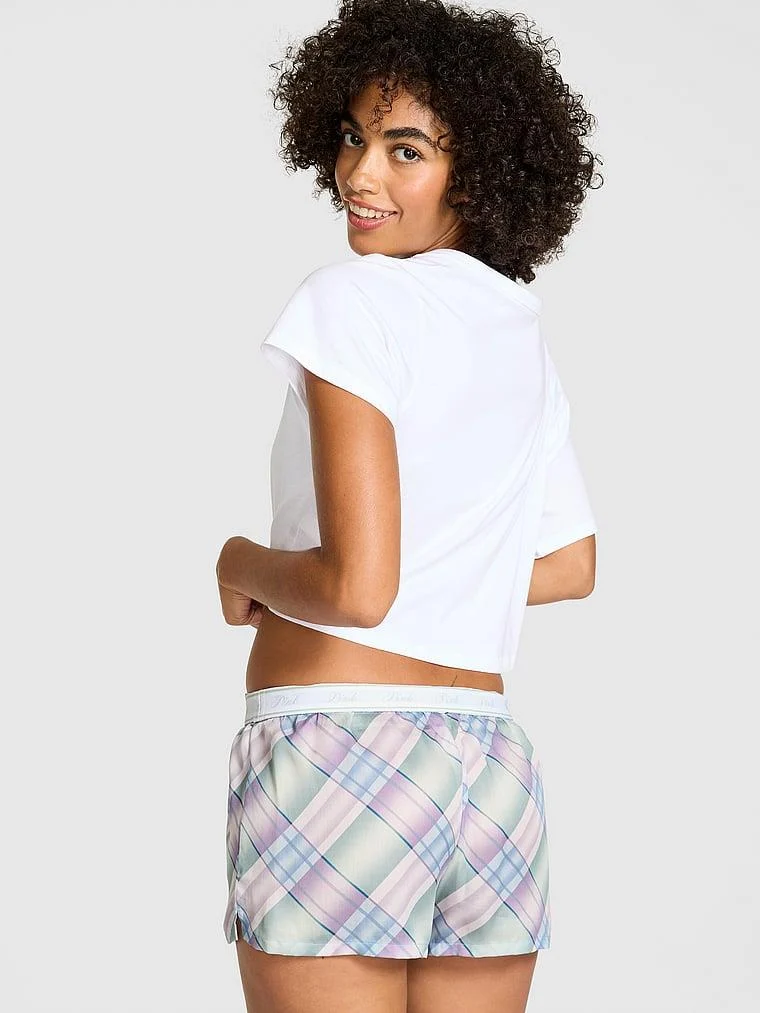 Pink Ipeksi Pijama Sortu arka görünüm