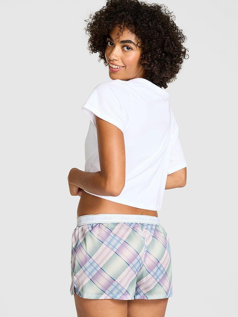 Pink Ipeksi Pijama Sortu arka görünümü