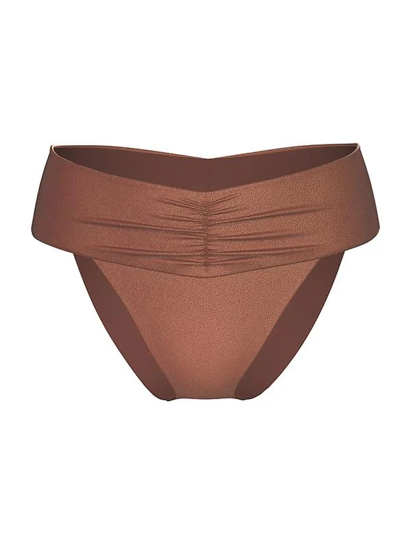 Essential Buzgulu Yüksek Bel Bikini Alti