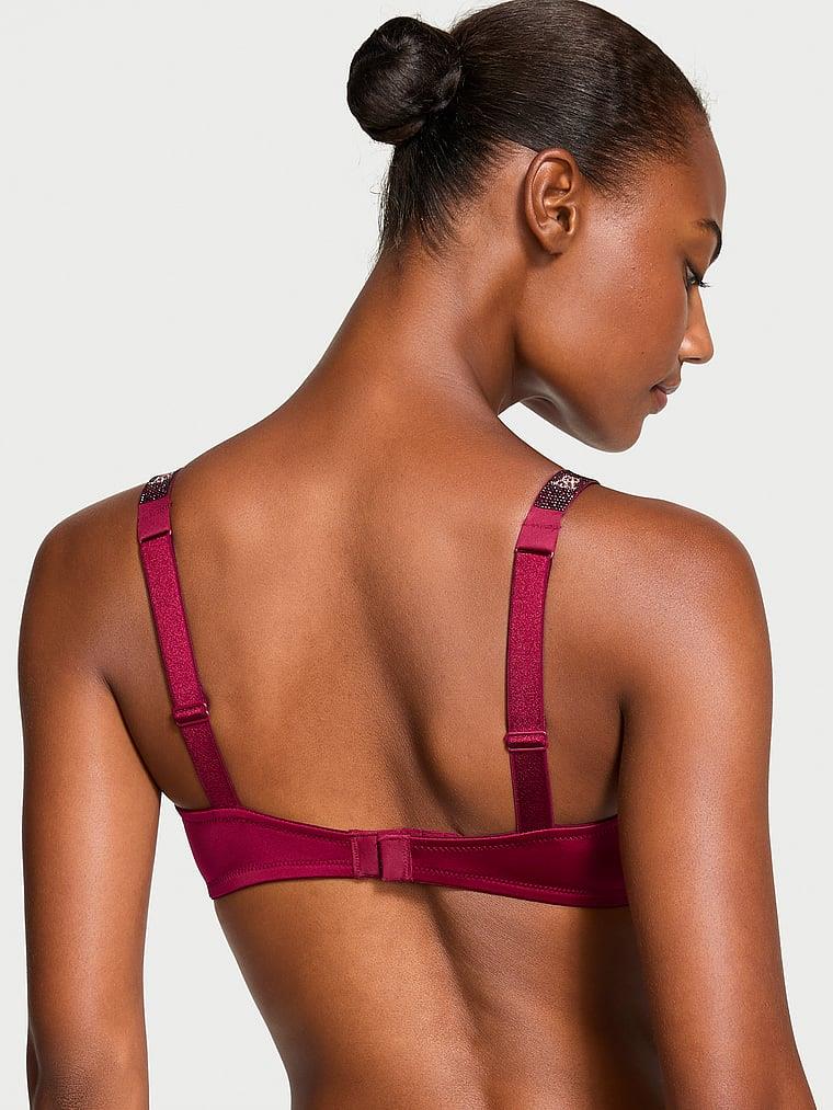 Işıltılı Askili Scoop Bralet arka görünümü