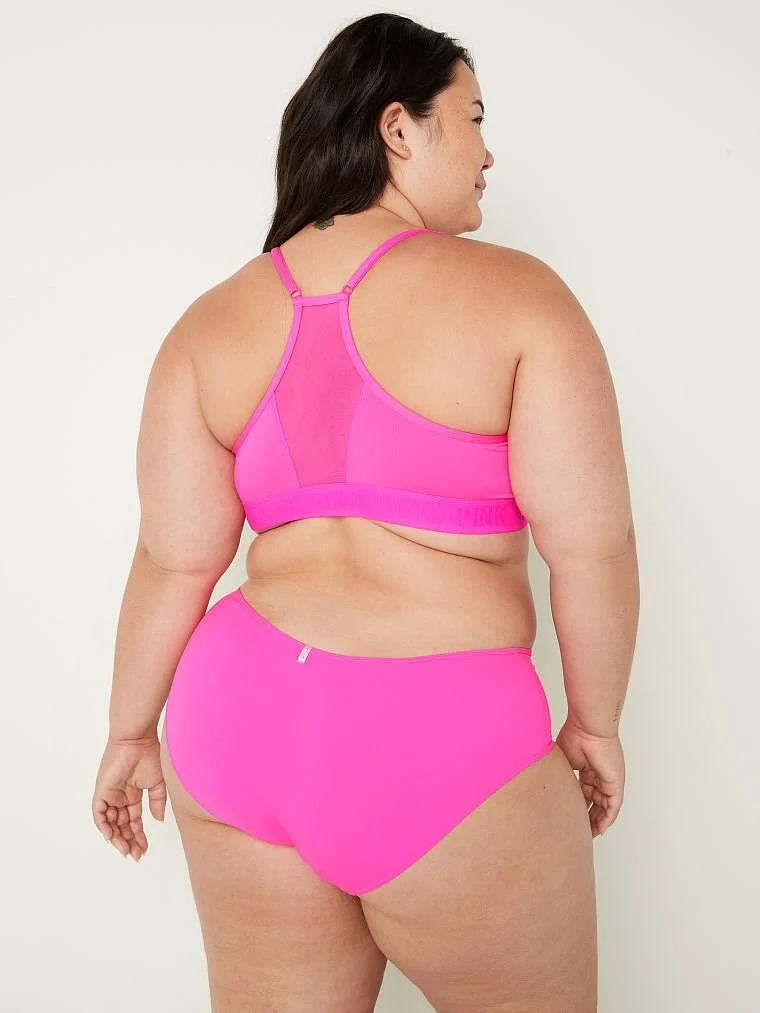 Pink Ultimate Sporcu Sütyeni arka görünüm
