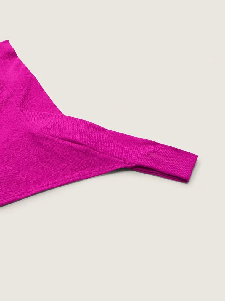 Pink Capraz Bel Bantli Pamuklu Tanga Kulot arka görünüm