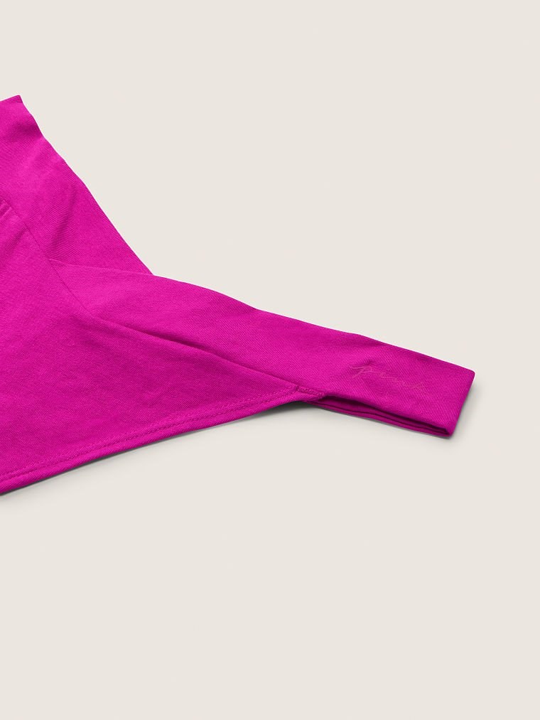Pink Capraz Bel Bantli Pamuklu Tanga Kulot arka görünümü