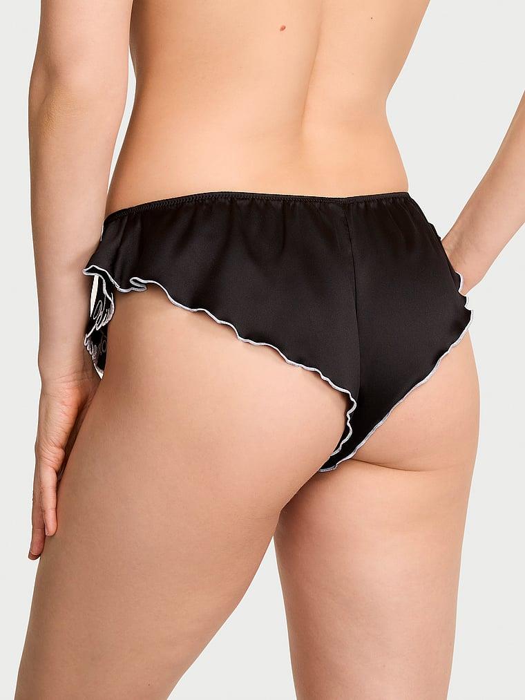 Saten Fırfırlı Cheeky Kulot arka görünüm
