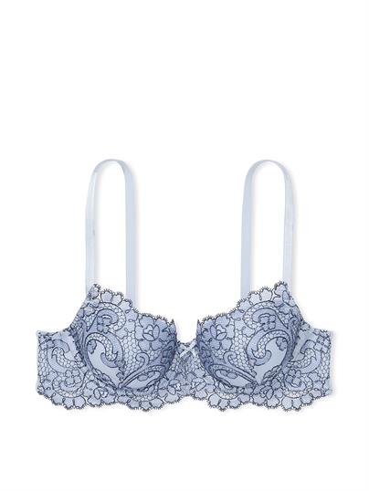 Boho Cicek Islemeli Hafif Destekli Demi Sütyen