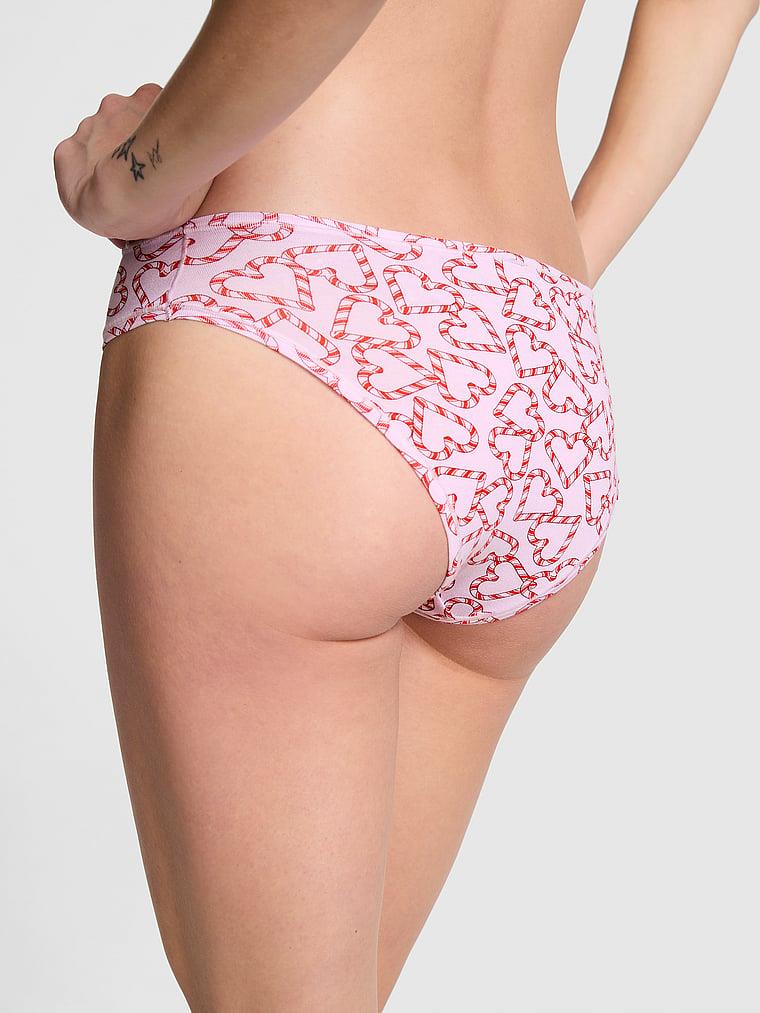 Pink Pamuklu Cheeky Kulot arka görünüm
