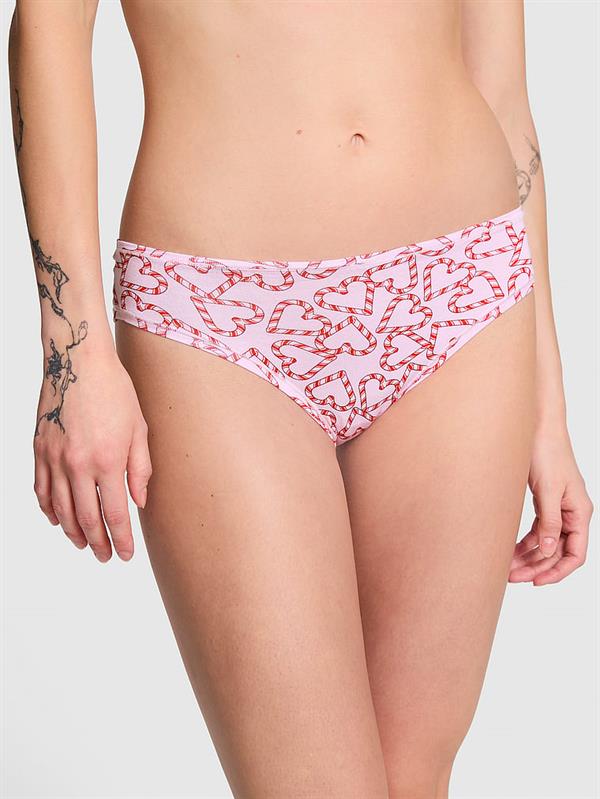 Pink Pamuklu Cheeky Kulot