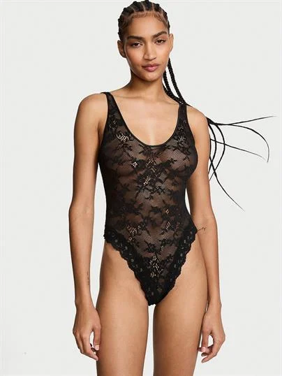 Dantelli Scoop Bodysuit ön görünüm