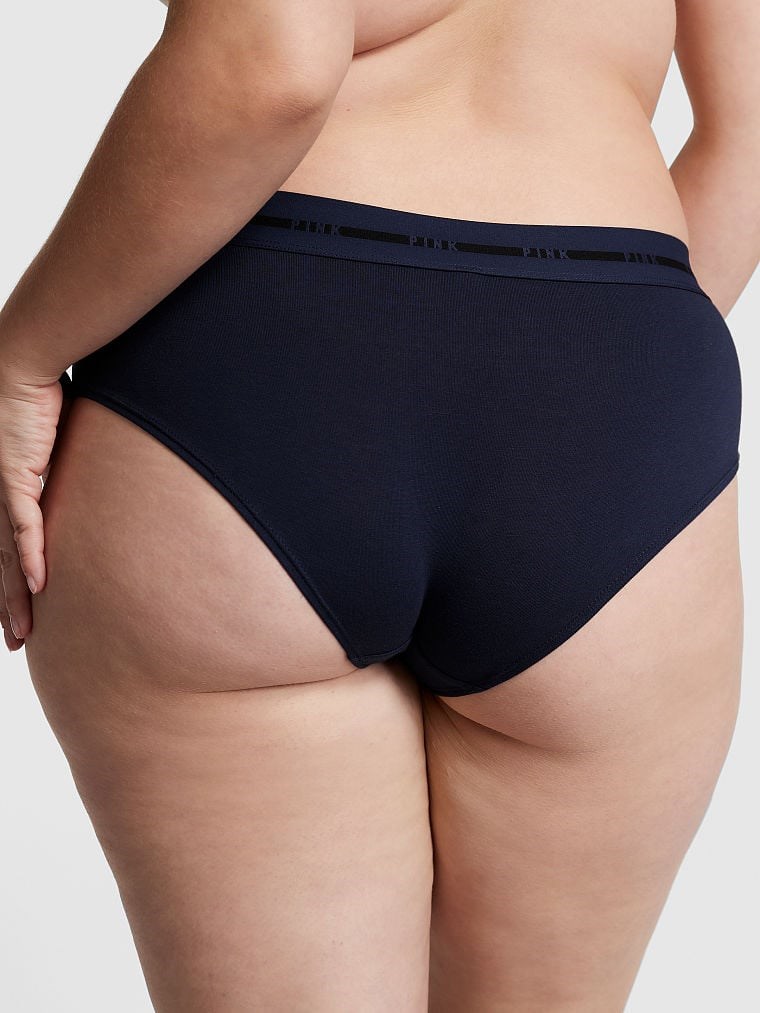 Victorias S Secret Pink Logolu Hipster Kulot arka görünümü