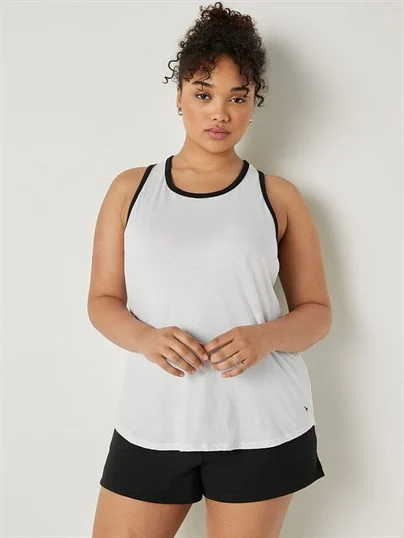 Pink Everyday Racerback Sirt Detayli Atlet