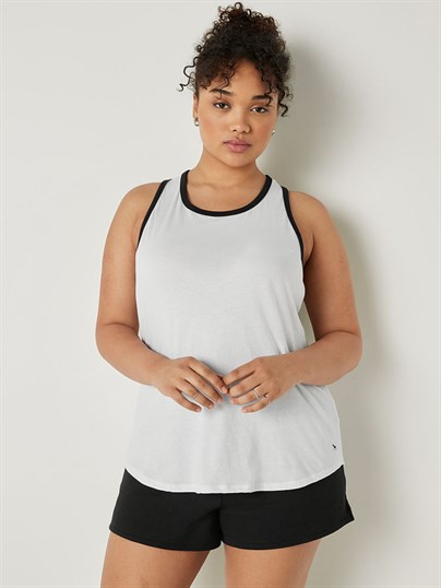 Pink Everyday Racerback Sirt Detayli Atlet