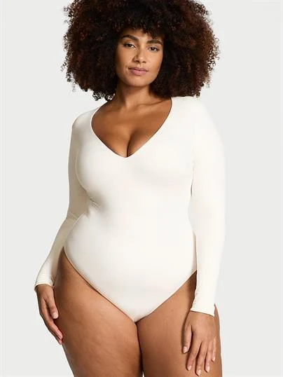 Feathersoft Bodywear V Yakali Body ön görünüm