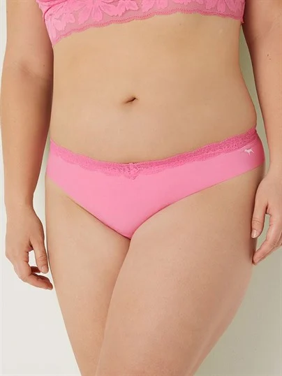 Victorias S Secret Pink Lazer Kesim Tanga ön görünüm