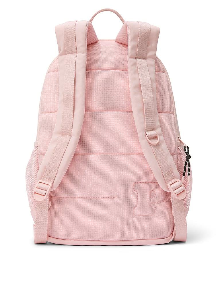 Pink Kanvas Sirt Çantası arka görünüm