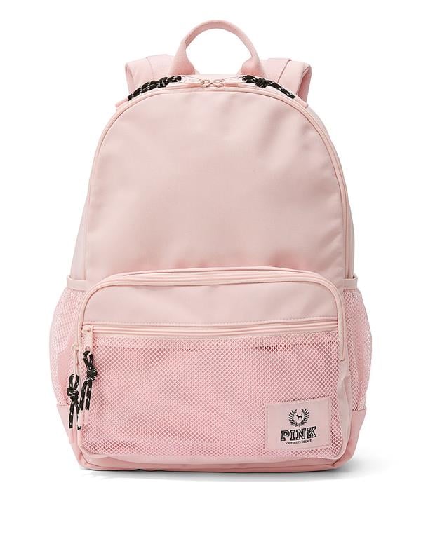 Pink Kanvas Sirt Çantası ön görünüm