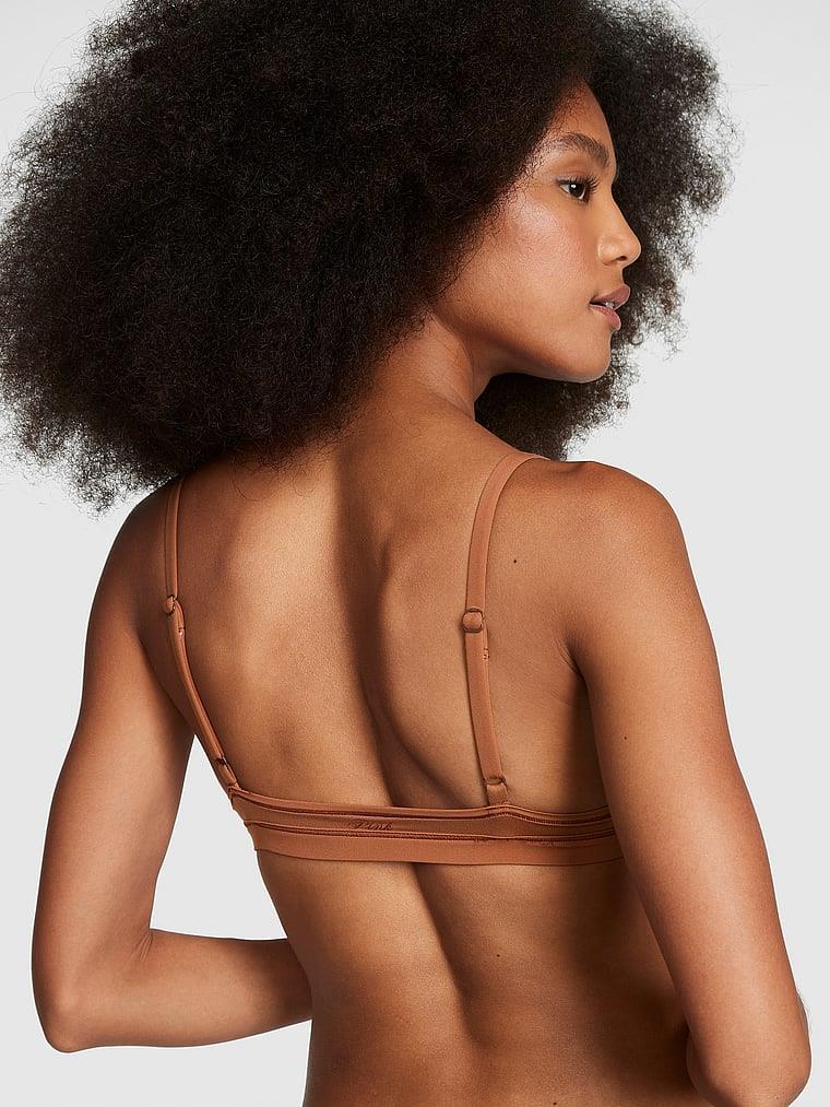Pink Base Esnek Ucgen Bralet arka görünüm