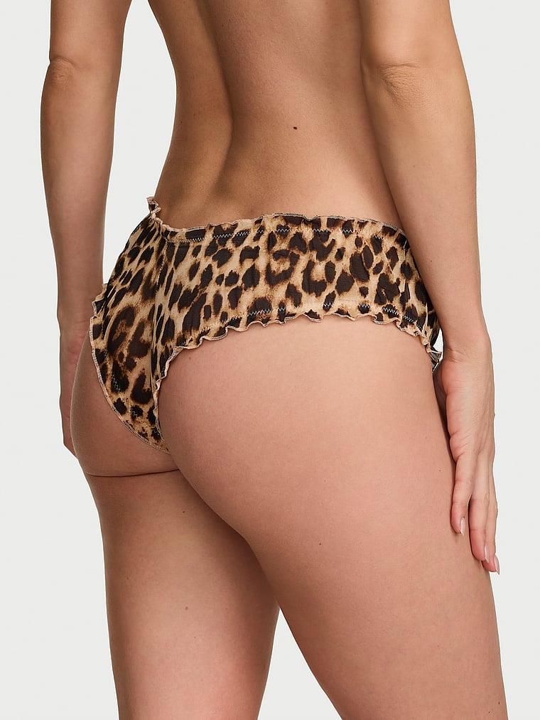 Leopar Fırfırlı Cheeky Kulot arka görünümü