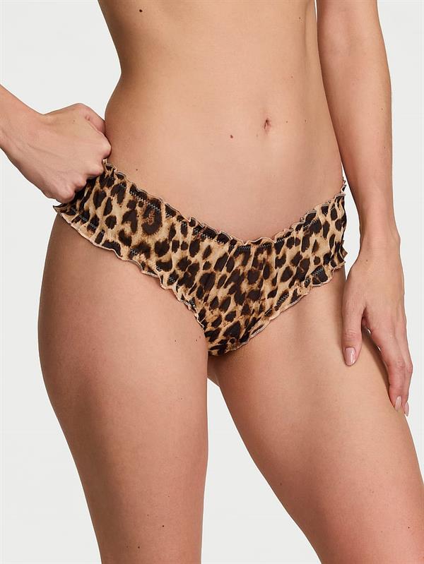 Leopar Fırfırlı Cheeky Kulot