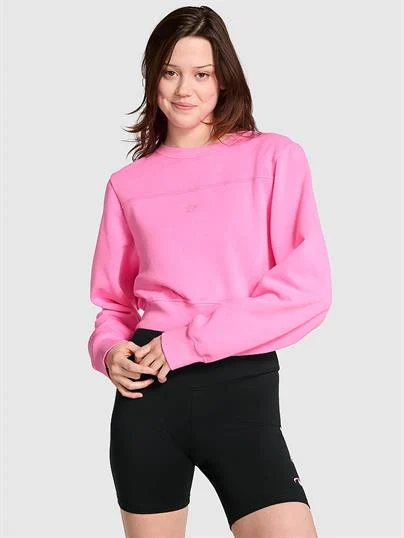 Pink Ivy Fleece Robali Crew Sweatshirt ön görünüm