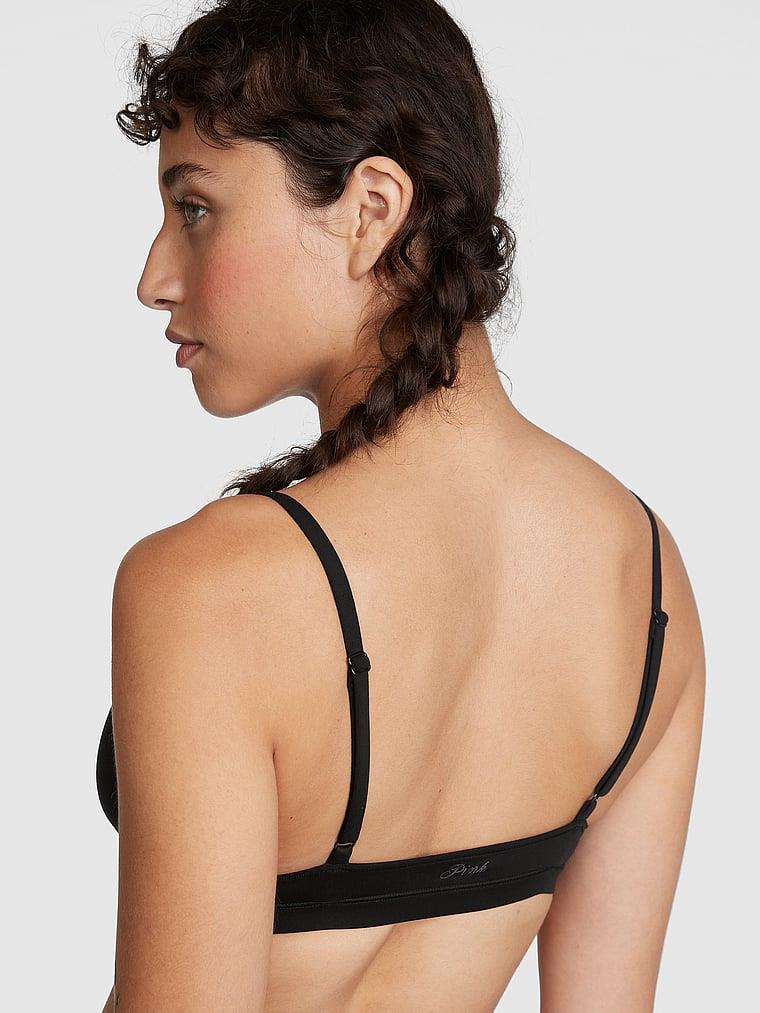 Pink Base Esnek Ucgen Bralet arka görünümü