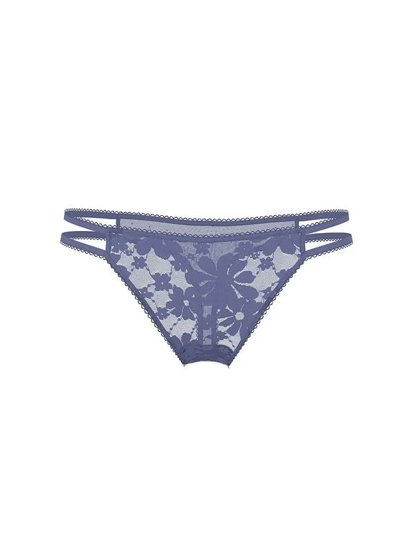 Pink Wink Işıltılı Dantelli Askili Tanga ön görünüm