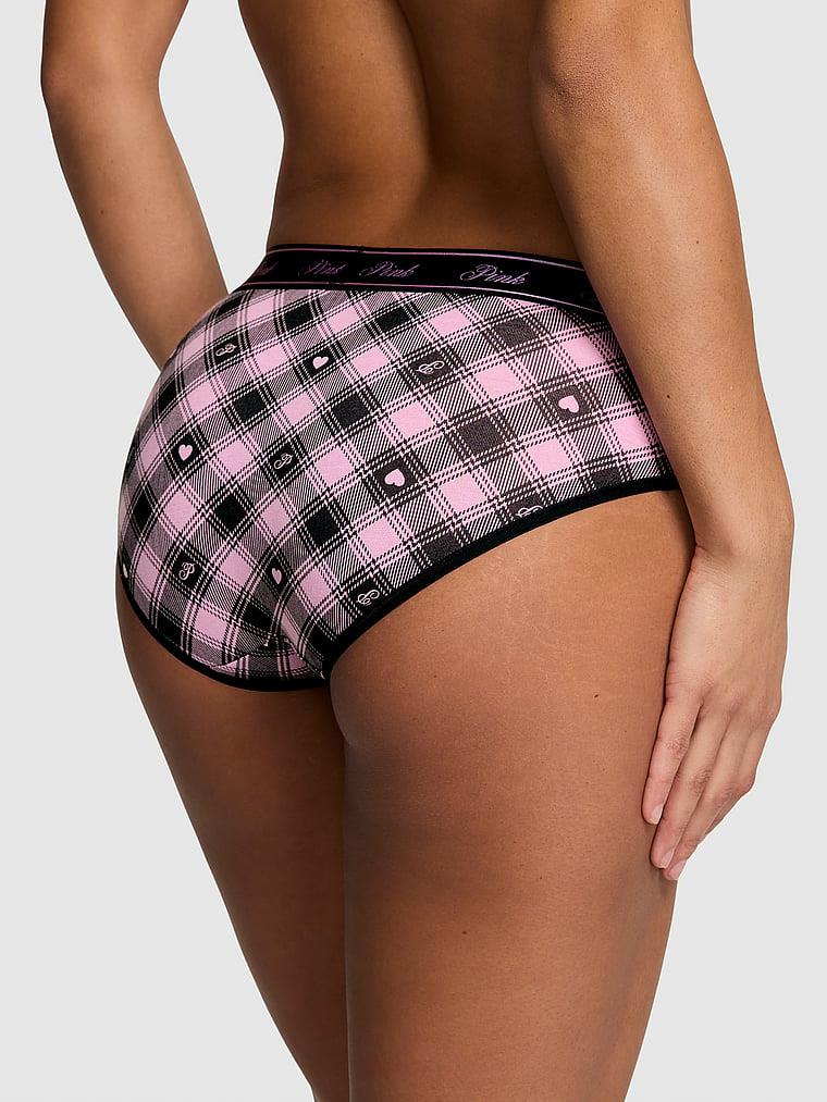 Pink Logolu Pamuklu Hiphugger Kulot arka görünümü