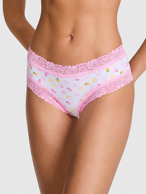 Pink Wink Dantelli Cheeky Kulot ön görünüm