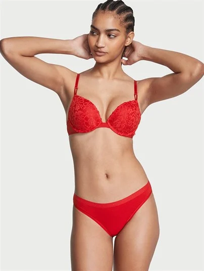 Esnek Pamuklu Bikini Kulot ön görünüm