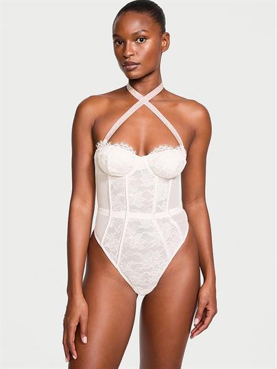Işıltılı Askili Dantelli Teddy