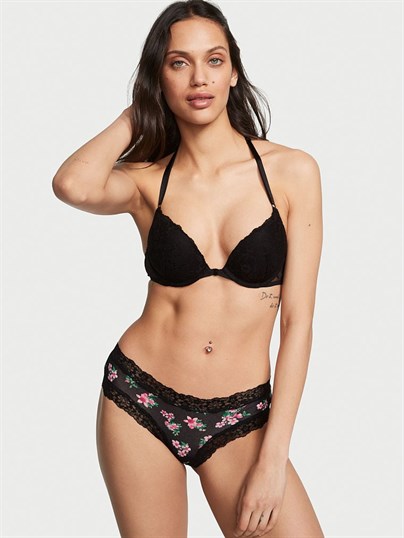 Posey Beli Dantelli Pamuklu Cheeky Kulot