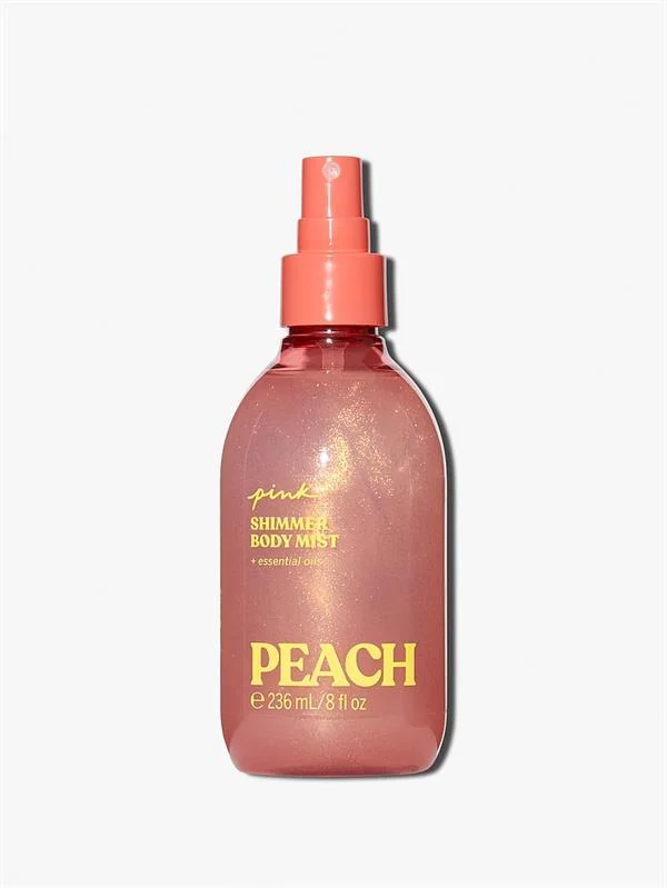 Shimmer Peach Vücut Spreyi ön görünüm