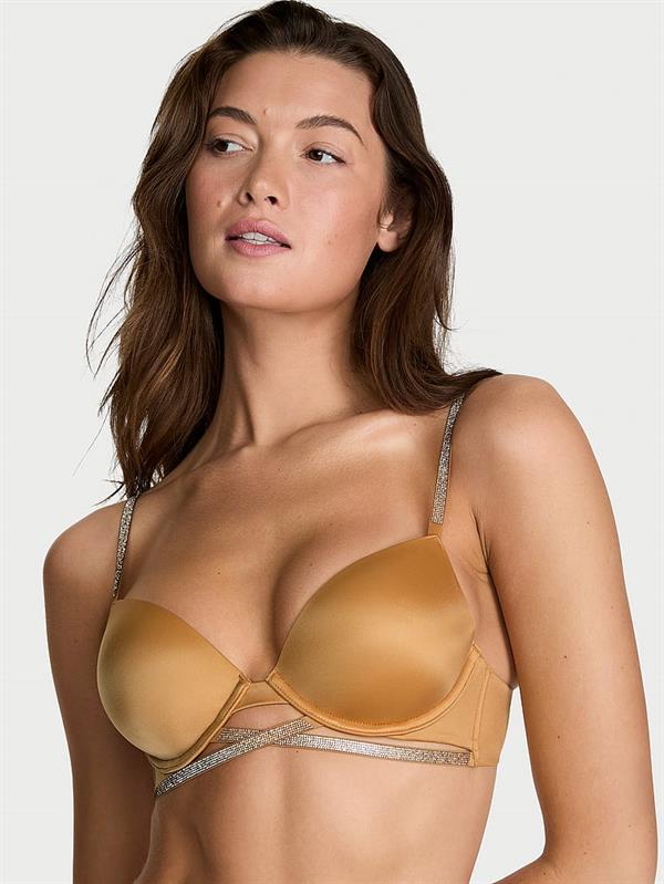 Gradyan Işıltılı Push Up Sütyen