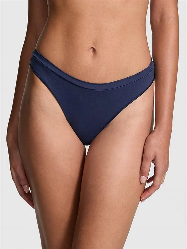 Pink Seamless Derin Bacak Kesim Tanga