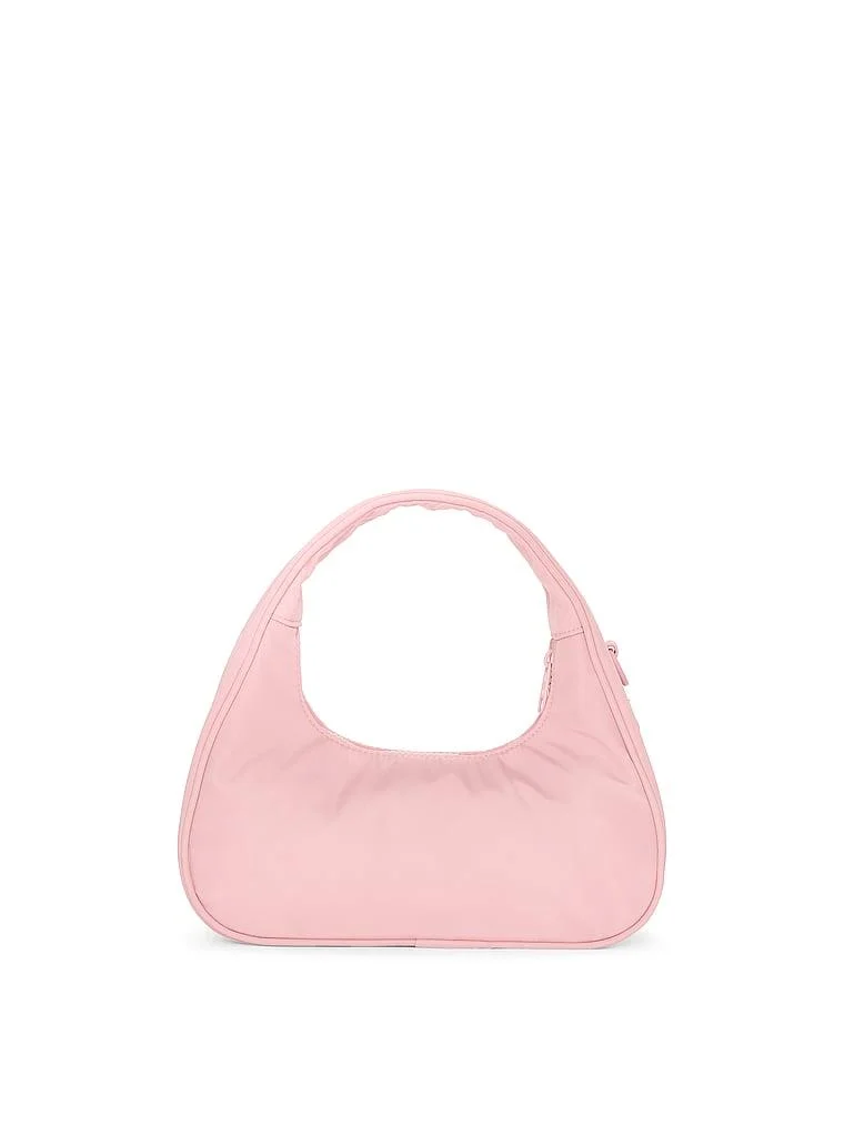 Pink Mini Hobo Çanta arka görünüm