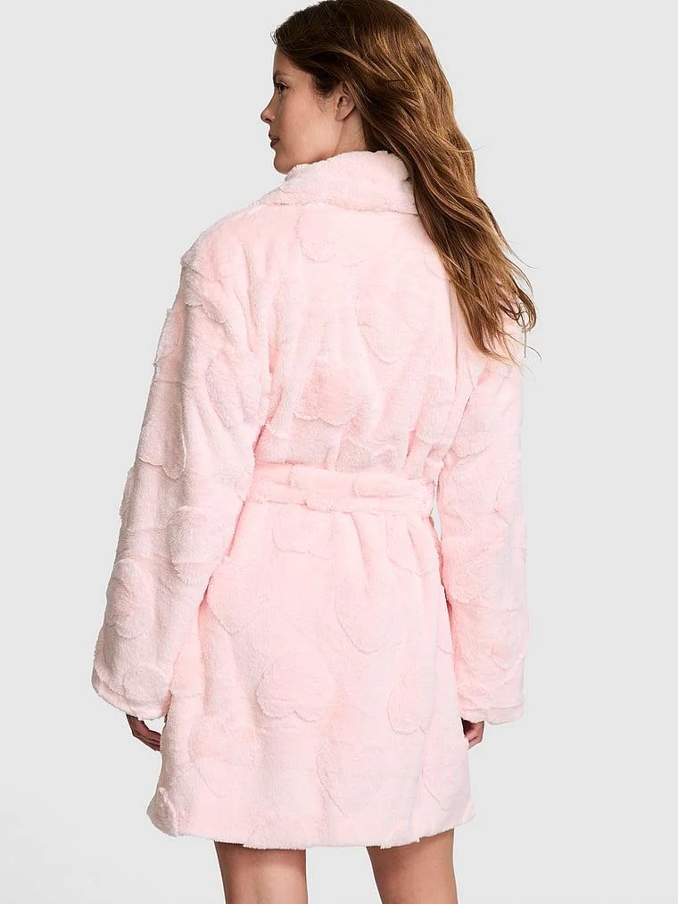 Pink Cozy Sabahlık arka görünüm