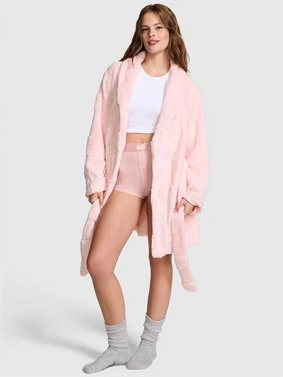 Pink Cozy Sabahlık ön görünüm