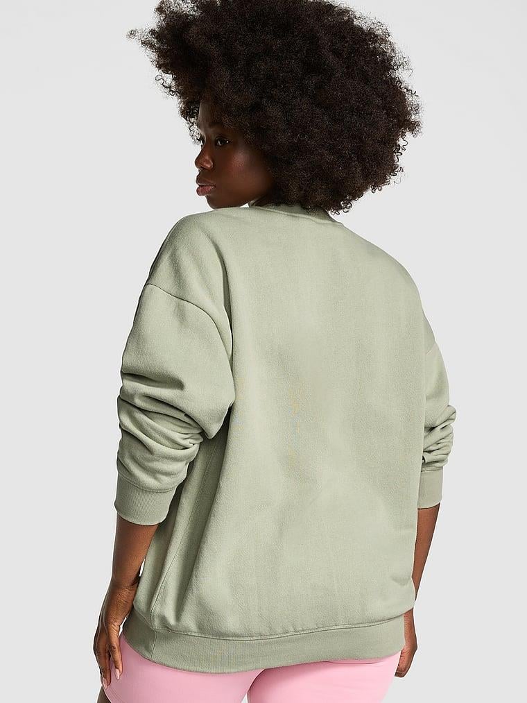 Pink Ivy Oversize Sweatshirt arka görünümü