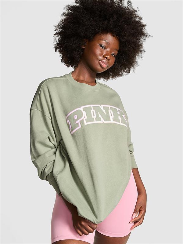 Pink Ivy Oversize Sweatshirt