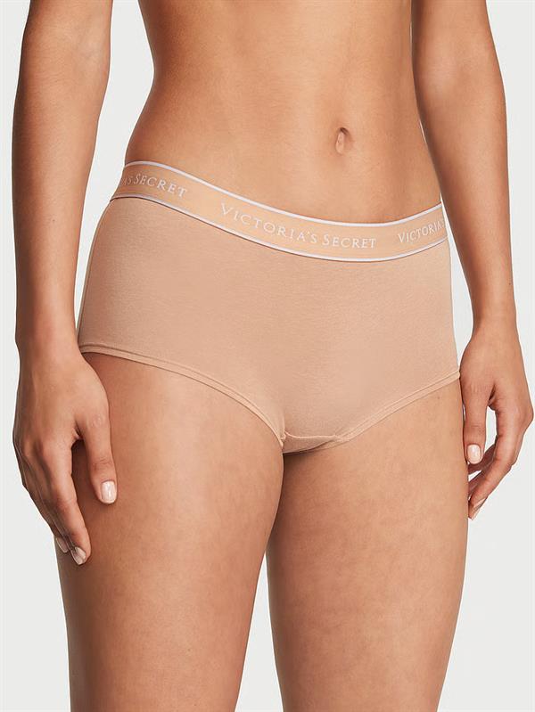 Logolu Pamuklu Boyshort Kulot