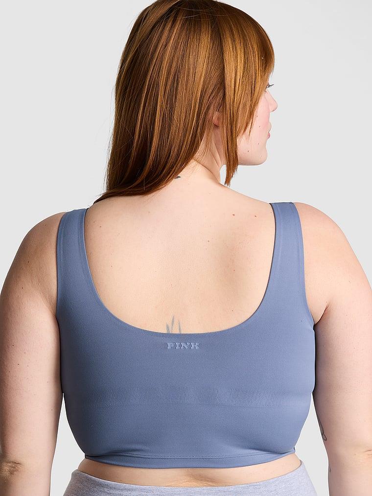 Pink Relay Longline Sporcu Sütyeni arka görünümü