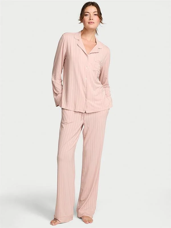 Ultra Ince Modal Pijama Takimi ön görünüm
