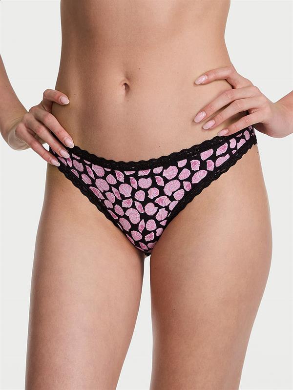 Dantelli Pamuklu Bikini Kulot
