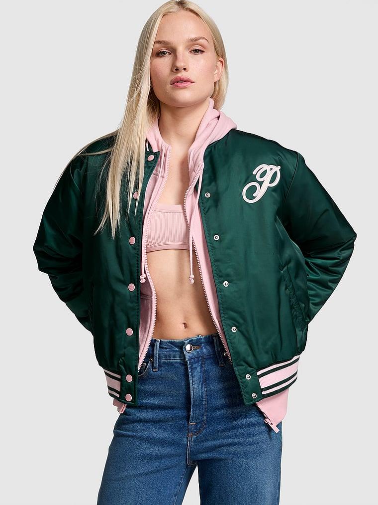 Pink Kolej Ceketi arka görünüm