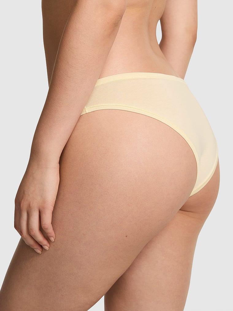 Pink Pamuklu Cheeky Kulot arka görünümü
