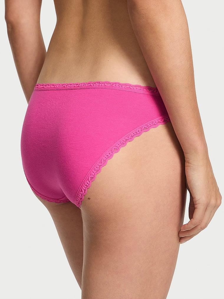 Dantelli Pamuklu Bikini Kulot arka görünüm