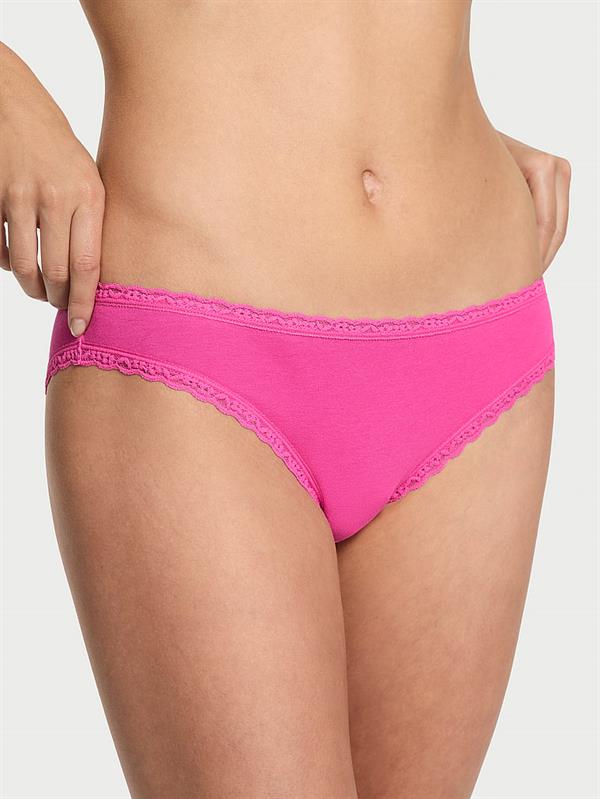 Dantelli Pamuklu Bikini Kulot