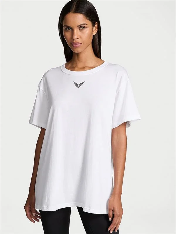 Victorias Secret Fashion Show 24 Oversize Pamuklu Tisort
